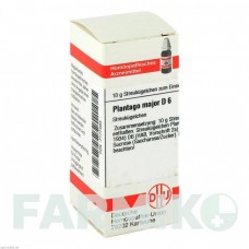 ПЛАНТАГО МАЙОР (PLANTAGO MAJOR) D 6 глобули 10 г - Гомеопатия DHU