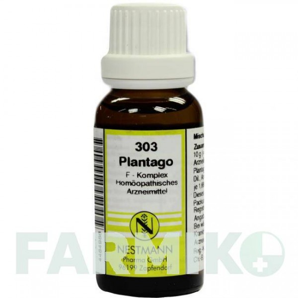ПЛАНТАГО (PLANTAGO) раствор 20 мл - Гомеопатия NESTMANN PHARMA