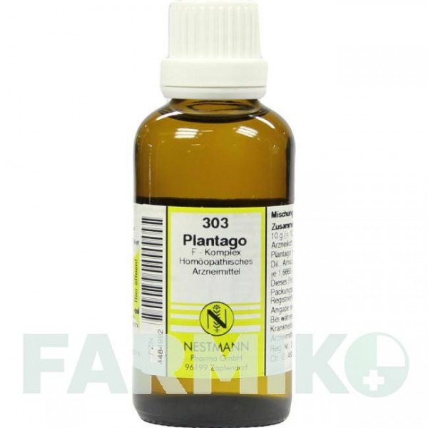 ПЛАНТАГО (PLANTAGO) раствор 50 мл - Гомеопатия NESTMANN PHARMA