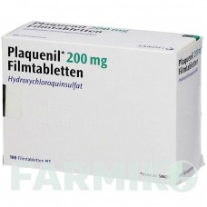 ПЛАКВЕНИЛ (PLAQUENIL) 200 мг таблетки 100 шт - Гидроксихлорохин EMRA-MED