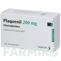 ПЛАКВЕНІЛ (PLAQUENIL) 200 мг таблетки 100 шт - Гідроксихлорохін EURIMPHARM