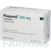 ПЛАКВЕНІЛ (PLAQUENIL) 200 мг таблетки 100 шт - Гідроксихлорохін KOHLPHARMA