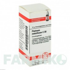 ПЛАТИНУМ МЕТАЛЛИКУМ (PLATINUM METALLICUM) C 30 глобули 10 г - Гомеопатия DHU