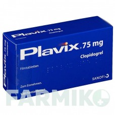 ПЛАВИКС (PLAVIX) 75 мг таблетки 100 шт - Клопидогрел ABACUS MEDICINE
