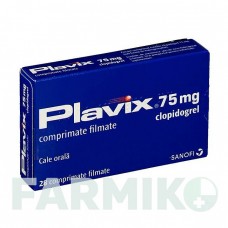 ПЛАВИКС (PLAVIX) 75 мг таблетки 28 шт - Клопидогрел ACA MULLER-ADAG PHARMA