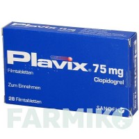 ПЛАВИКС (PLAVIX) 75 мг таблетки 28 шт - Клопидогрел DOCPHARM