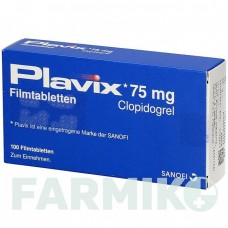 ПЛАВІКС (PLAVIX) 75 мг таблетки 100 шт - Клопідогрел KOHLPHARMA