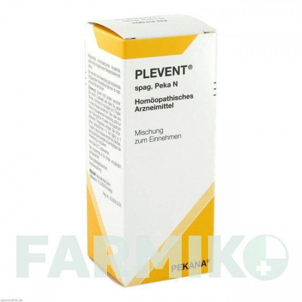 ПЛЕВЕНТ (PLEVENT) капли 100 мл - Гомеопатия PEKANA NATURHEILMITTEL