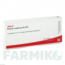 ПЛЕКСУС ЦИЛИАКУС (PLEXUS COELIACUS) D 12 ампулы 10x1 мл - Гомеопатия WALA HEILMITTEL