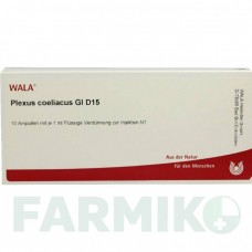 ПЛЕКСУС ЦИЛИАКУС (PLEXUS COELIACUS) D 15 ампулы 10x1 мл - Гомеопатия WALA HEILMITTEL
