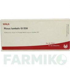 ПЛЕКСУС ЛЮМБАЛИС (PLEXUS LUMBALIS) D 30 ампулы 10x1 мл - Гомеопатия WALA HEILMITTEL