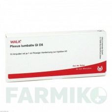 ПЛЕКСУС ЛЮМБАЛИС (PLEXUS LUMBALIS) D 5 ампулы 10x1 мл - Гомеопатия WALA HEILMITTEL