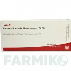ПЛЕКСУС ПУЛЬМОНАЛИС (PLEXUS PULMONALIS) D 8 ампулы 10x1 мл - Гомеопатия WALA HEILMITTEL