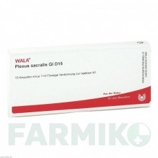ПЛЕКСУС САКРАЛИС (PLEXUS SACRALIS) D 15 ампулы 10x1 мл - Гомеопатия WALA HEILMITTEL