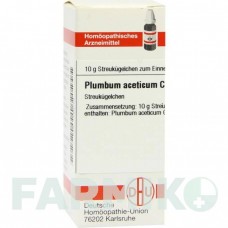 ПЛЮМБУМ АЦЕТИКУМ (PLUMBUM ACETICUM) C 30 глобули 10 г - Гомеопатія DHU