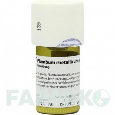 ПЛЮМБУМ МЕТАЛІКУМ (PLUMBUM METALLICUM) D 6 тритурація 20 г - Гомеопатія WELEDA