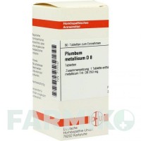 ПЛЮМБУМ МЕТАЛЛИКУМ (PLUMBUM METALLICUM) D 8 таблетки 80 шт - Гомеопатия DHU