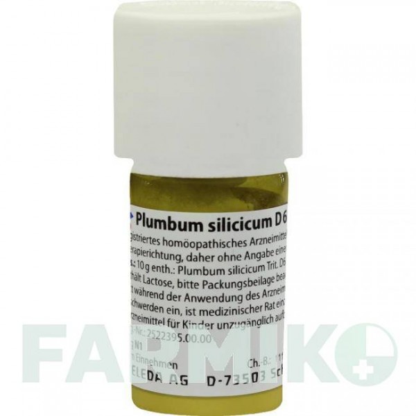 ПЛЮМБУМ СИЛІЦИКУМ (PLUMBUM SILICICUM) D 6 тритурація 20 г - Гомеопатія WELEDA