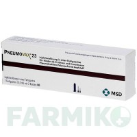ПНЕВМОВАКС (PNEUMOVAX) раствор 10x0,5 мл - Пневмококковый антиген EMRA-MED