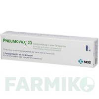 ПНЕВМОВАКС (PNEUMOVAX) раствор 10x0,5 мл - Пневмококковый антиген KOHLPHARMA