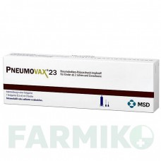 ПНЕВМОВАКС (PNEUMOVAX) шприци 0,5 мл - Пневмококковый антиген MSD