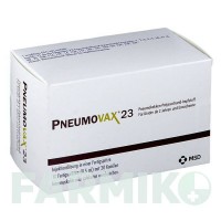 ПНЕВМОВАКС (PNEUMOVAX) шприци 10x0,5 мл - Пневмококковый антиген MSD