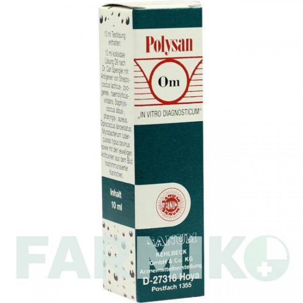 ПОЛИСАН (POLYSAN) D 9 капли 10 мл - Гомеопатия SANUM-KEHLBECK