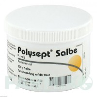 ПОЛИСЕПТ (POLYSEPT) мазь 300 г - Повидон-йод DERMAPHARM