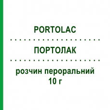 ПОРТОЛАК (PORTOLAC) 10 г раствор оральный 20 шт - Лактитол ANGELINI