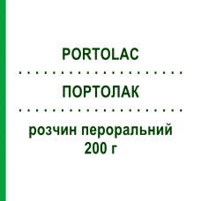 ПОРТОЛАК (PORTOLAC) 200 г раствор оральный 200 г - Лактитол ANGELINI