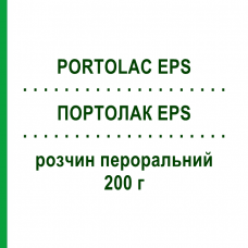 ПОРТОЛАК EPS (PORTOLAC EPS) 200 г раствор оральный 200 г - Лактитол ANGELINI