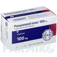 ПОСАКОНАЗОЛ (POSACONAZOL) 100 мг таблетки 24 шт - Позаконазол HEXAL