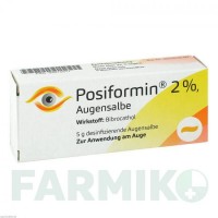ПОЗИФОРМІН (POSIFORMIN) 2% мазь 5 г - Біброкатол URSAPHARM
