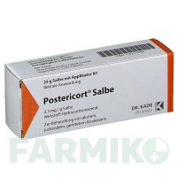 ПОСТЕРИКОРТ (POSTERICORT) мазь 25 г - Гідрокортизон DR.KADE