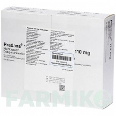 ПРАДАКСА (PRADAXA) 110 мг капсулы 60 шт - Дабигатран этексилат ABACUS MEDICINE