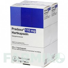 ПРАДАКСА (PRADAXA) 110 мг капсулы 100 шт - Дабигатран этексилат EMRA-MED