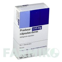 ПРАДАКСА (PRADAXA) 110 мг капсули 30 шт - Дабігатран етексилат KOHLPHARMA