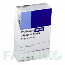 ПРАДАКСА (PRADAXA) 110 мг капсулы 30 шт - Дабигатран этексилат KOHLPHARMA