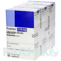ПРАДАКСА (PRADAXA) 110 мг капсулы 180 шт - Дабигатран этексилат KOHLPHARMA
