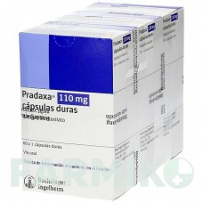 ПРАДАКСА (PRADAXA) 110 мг капсули 180 шт - Дабігатран етексилат KOHLPHARMA