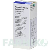 ПРАДАКСА (PRADAXA) 150 мг капсулы 60 шт - Дабигатран этексилат ORIFARM