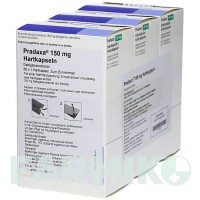 ПРАДАКСА (PRADAXA) 150 мг капсули 180 шт - Дабігатран етексилат ORIFARM