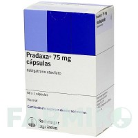 ПРАДАКСА (PRADAXA) 75 мг капсулы 60 шт - Дабигатран этексилат EMRA-MED