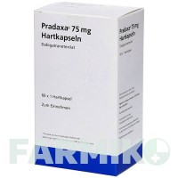 ПРАДАКСА (PRADAXA) 75 мг капсули 60 шт - Дабігатран етексилат ORIFARM