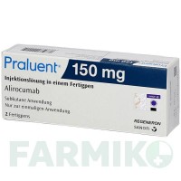 ПРАЛУЕНТ (PRALUENT) 150 мг розчин 2x1 мл - Алірокумаб SANOFI