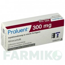 ПРАЛУЕНТ (PRALUENT) 300 мг розчин 1x2 мл - Алірокумаб SANOFI