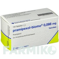 ПРАМІПЕКСОЛ (PRAMIPEXOL) 0,088 мг таблетки 100 шт - Праміпексол BIOMO PHARMA