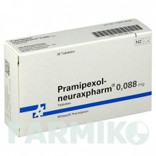 ПРАМІПЕКСОЛ (PRAMIPEXOL) 0,088 мг таблетки 30 шт - Праміпексол NEURAXPHARM