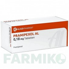 ПРАМІПЕКСОЛ (PRAMIPEXOL) 0,18 мг таблетки 30 шт - Праміпексол ALIUD PHARMA