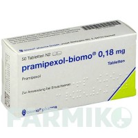 ПРАМИПЕКСОЛ (PRAMIPEXOL) 0,18 мг таблетки 50 шт - Прамипексол BIOMO PHARMA